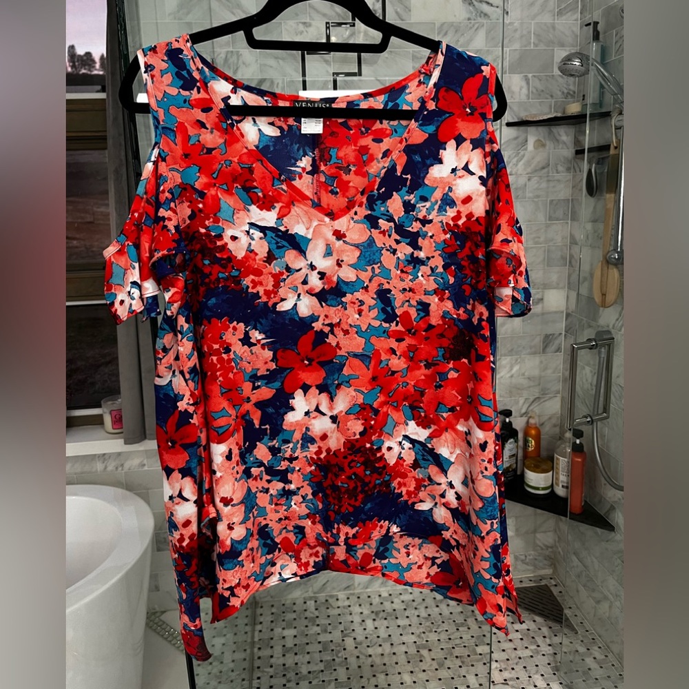 Venus Cold Shoulder Gorgeous Blouse